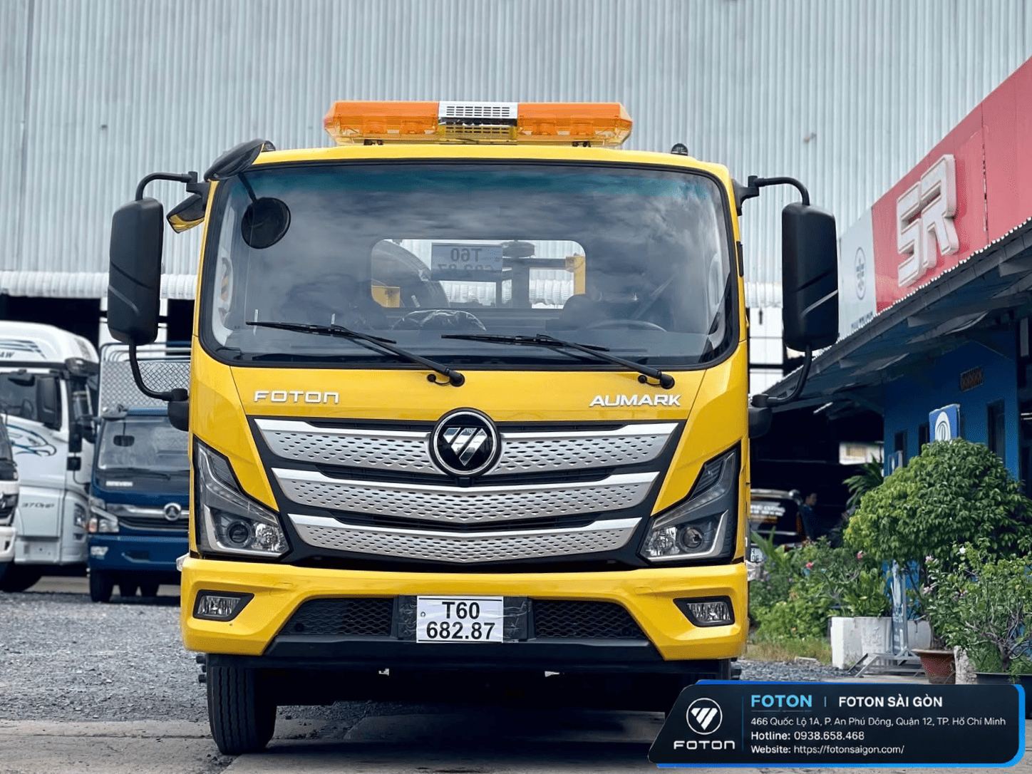 Xe Cứu Hộ 2 Chức Năng Foton Aumark 2.5 Tấn